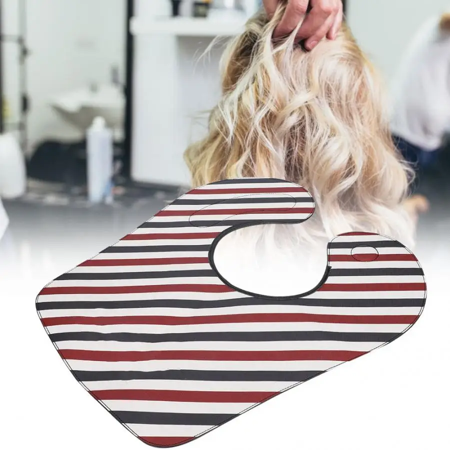 Модный полосатый фартук для окрашивания волос|Массажные инструменты| |