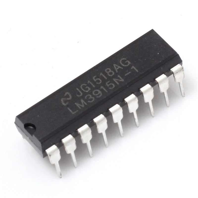 LM3915 o индикатор уровня Diy Kit 10 Led Звук о спектральный анализатор комплект