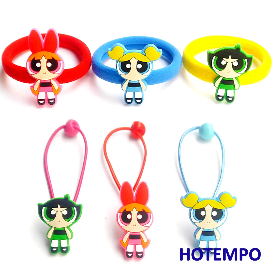 Powerpuff/милые заколки для волос для девочек с рисунками из мультфильмов; заколки для волос для маленьких девочек; детский подарок для костюмированной вечеринки