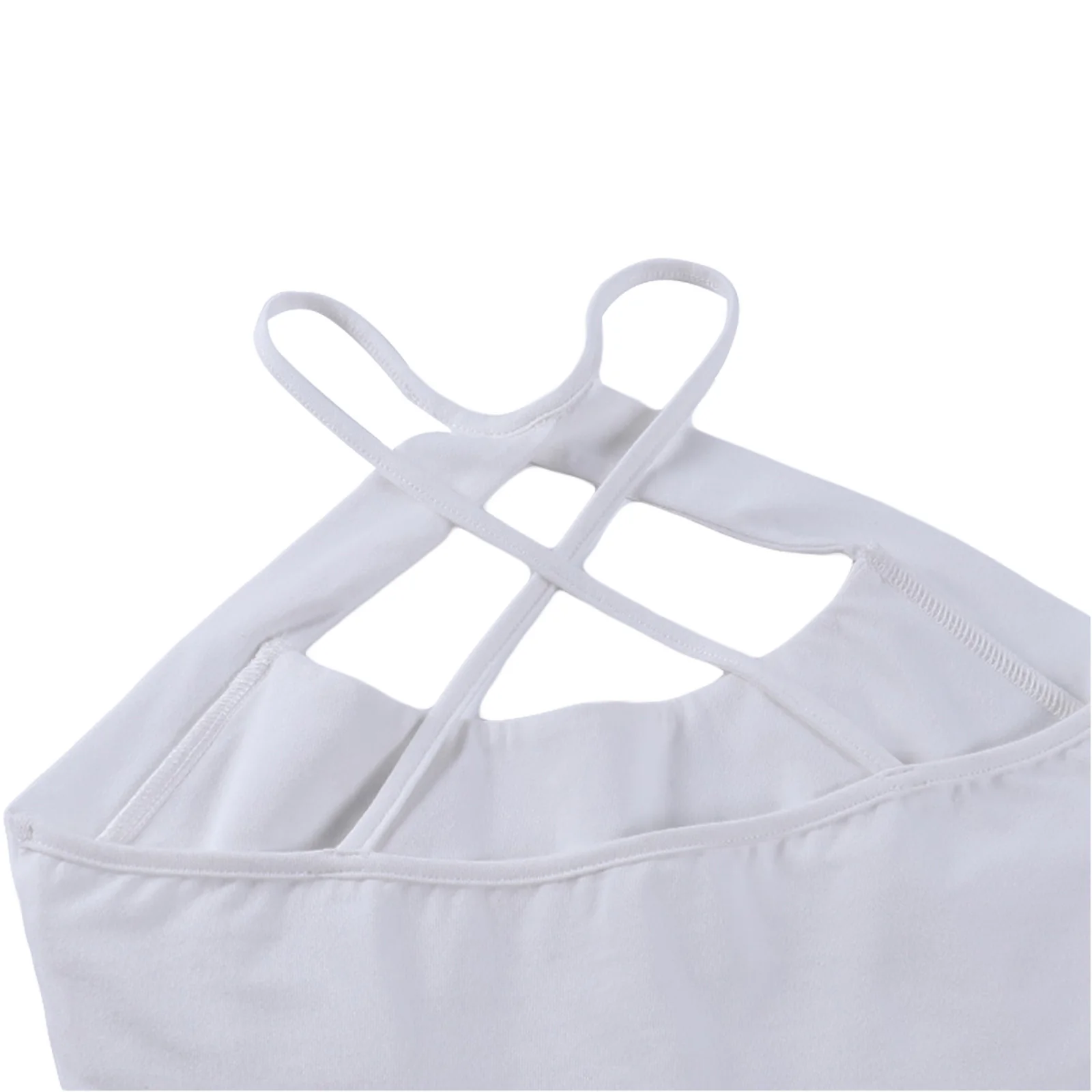 

2021 New fashion Womens Summer Sexy Halter Vest Fashion Solid Color Hollow Exposed Navel Camisole