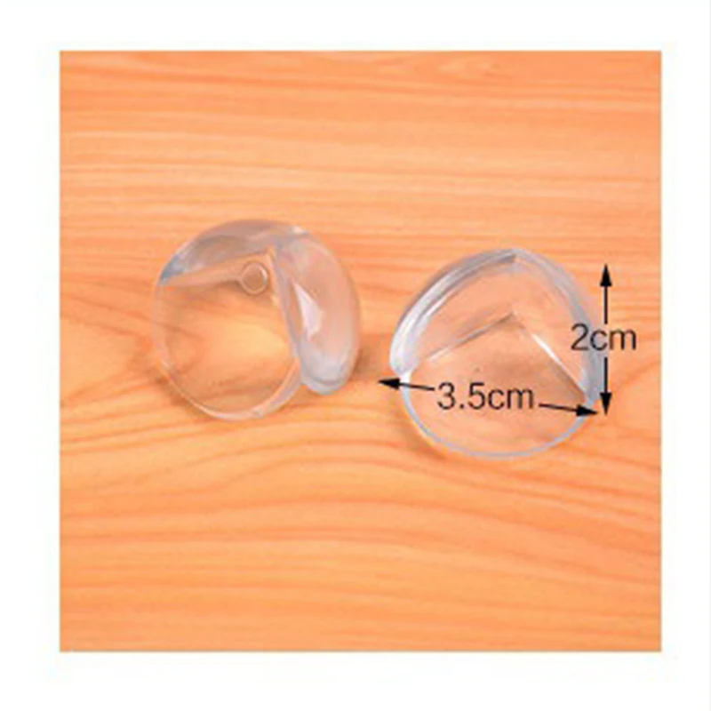 4 шт. силиконовые накладки на углы мебели для безопасности детей|Бамперы края и