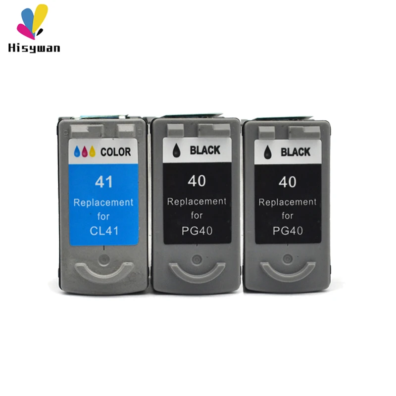 Hisywan PG40 CL41 чернильный картридж для Canon PG 40 Pixma MP140 MP150 MP160 MP180 MP190 MP210 MP220 MP450 MP470 принтер PG-40 CL-41