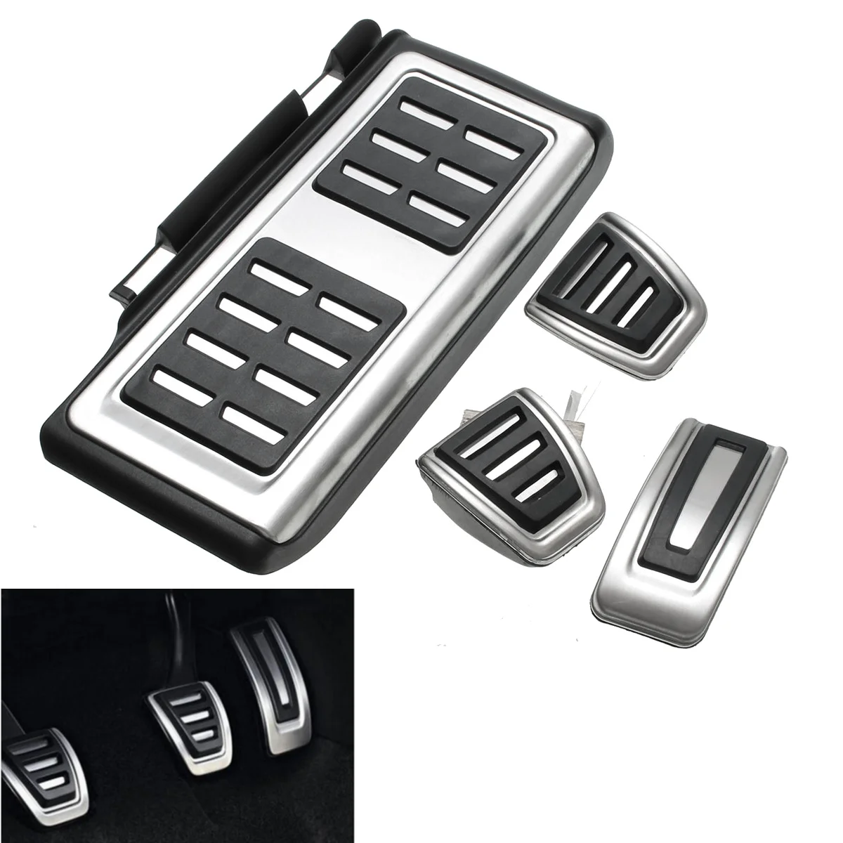 4 шт. чехлы на педали для VW Golf 7 GTi MK7 Skoda Octavia A7 Audi A3 8V Passat|Педали| |
