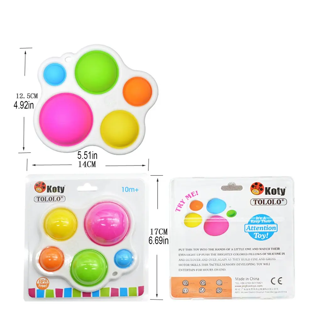 

Baby Training Board Kids Rotating Extrusion Plate Exercise Boards Early Education Intelligence Color Perception Toddler Gifts
