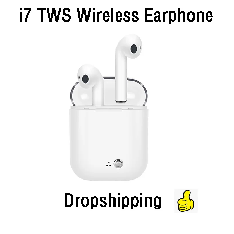 Хит продаж беспроводные Bluetooth наушники i7 tws настоящие Беспроводные Стерео