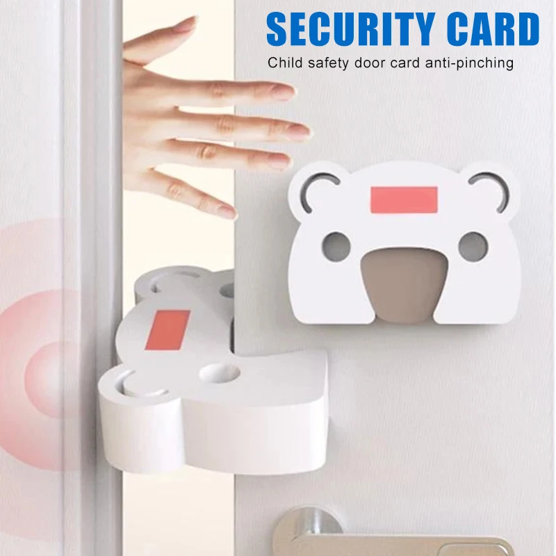 

Anti-pinch Finger Protective Door Lift Cartoon Door Stop Foam Finger Protector for Preventing Baby Finger Pinch Injuries M09