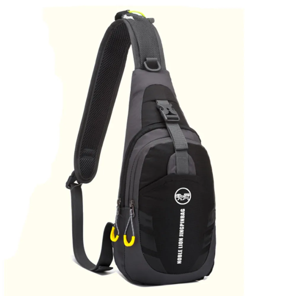 Спортивная сумка унисекс Оксфорд на грудь хит цвет один плечевой ремень заднюю