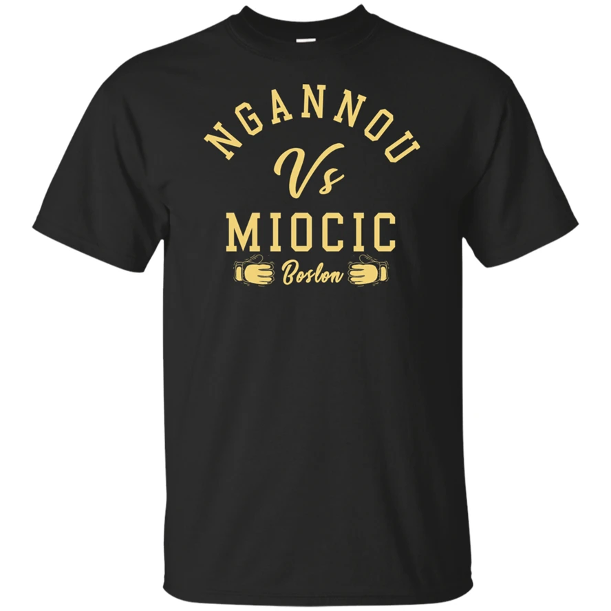 Motivashirts Stipe miosic Vs Francis Ngannou Boston Мужская футболка Черная S 2Xl крутые Топы Футболка| |