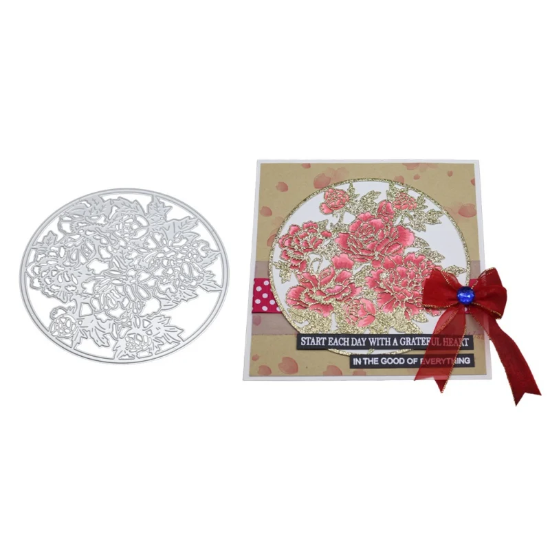 Изысканный штампованный трафарет металлический забавная Бумага Ремесло