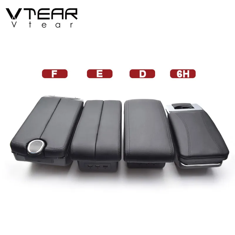 Vtear для Suzuki Karimun автомобильный подлокотник кожаный Стайлинг ящик хранения