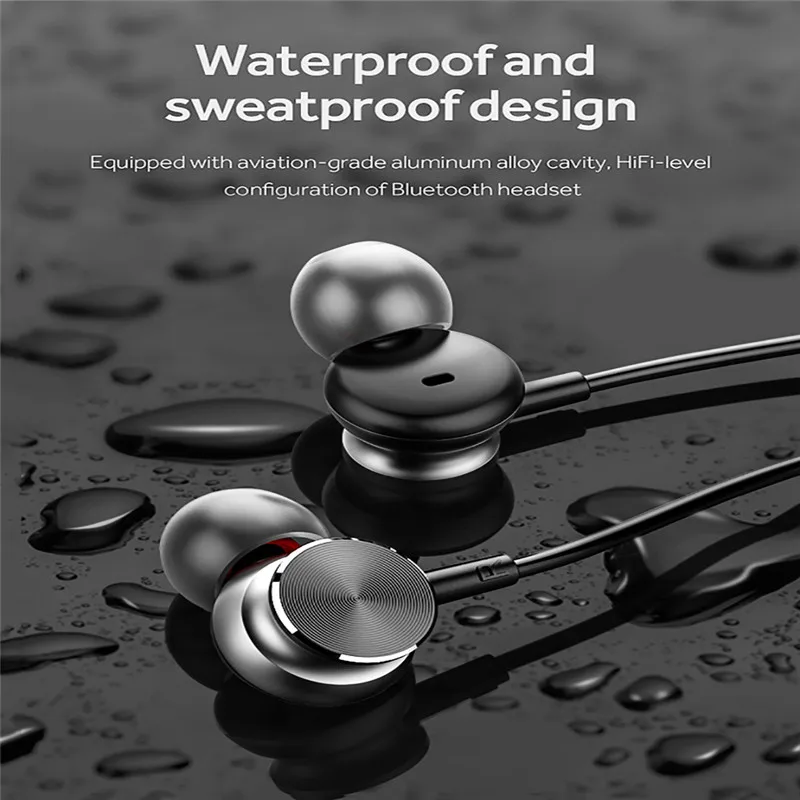 Беспроводные наушники Bluetooth 5 0 стерео гарнитура с громкой связью HD вызовы