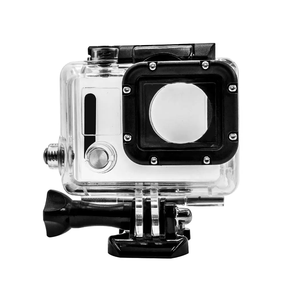 For Gopro 4 3 Аксессуары для камеры Go Pro Аксессуары для экшн-камеры Gopro Hero 7/6/5/4/3 Экшн-камера Eken H9 Wi-Fi Sj4000 пульт дистанционного управления для спортивной Камера подводный водонепроницаемый Корпус чехол с крышкой - Цвет: For Gopro 4 3