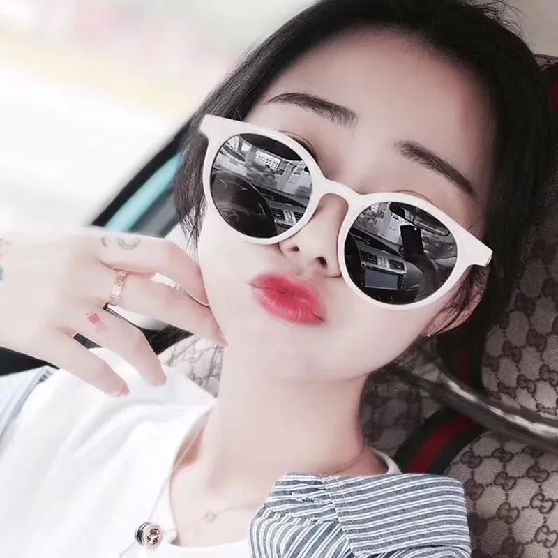 

Oversized Round Sunglasses Women 2021 Fashion Glasses Goggles Shades For Men PC Vintage Retro Sun Glasses Lunettes Gafas De Sol