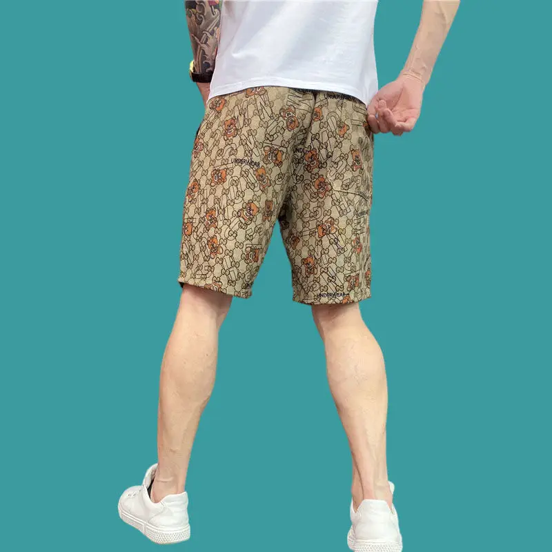 

Shorts Men Wear Denim Trend 100-point Pants Men's Tide Brand Loose Casual Pants 100 Pairs