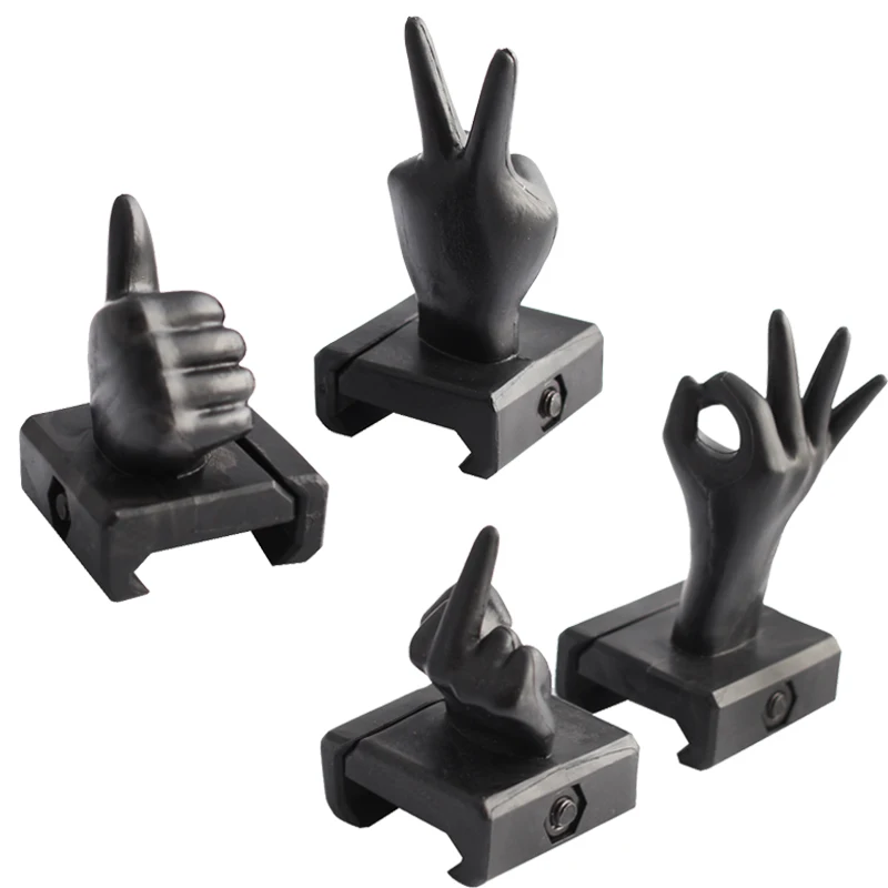 Тактика 4 шт./компл. личность новинка пальца достопримечательности до и после