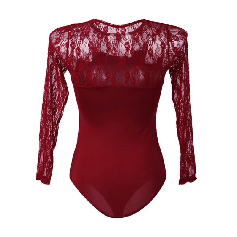 Plus Size Woman Durable Lace Body Sculpting Lingerie Nightdress Bodysuit Tops Jumpsuit Romper Fashion Lady Sexy Slim Bodysuit