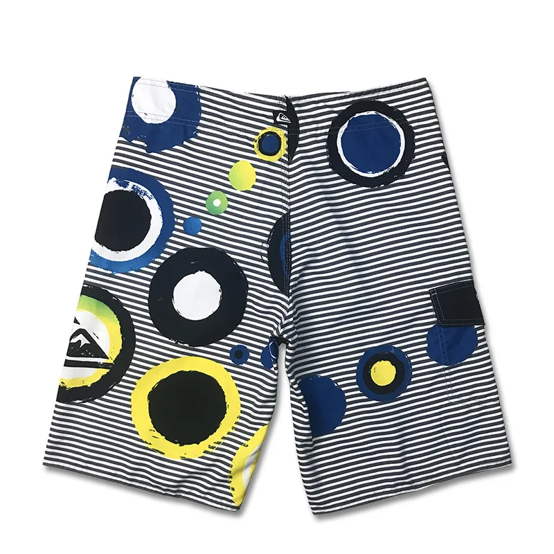 Мужские пляжные шорты для серфинга эластичные плавательные пляжа пляжная одежда