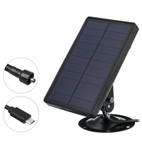 5200mah solar cell 5w 5v waterproof solar panel with 3m dcmicro usb charging cable suit for ip cctv dome mini camera etc