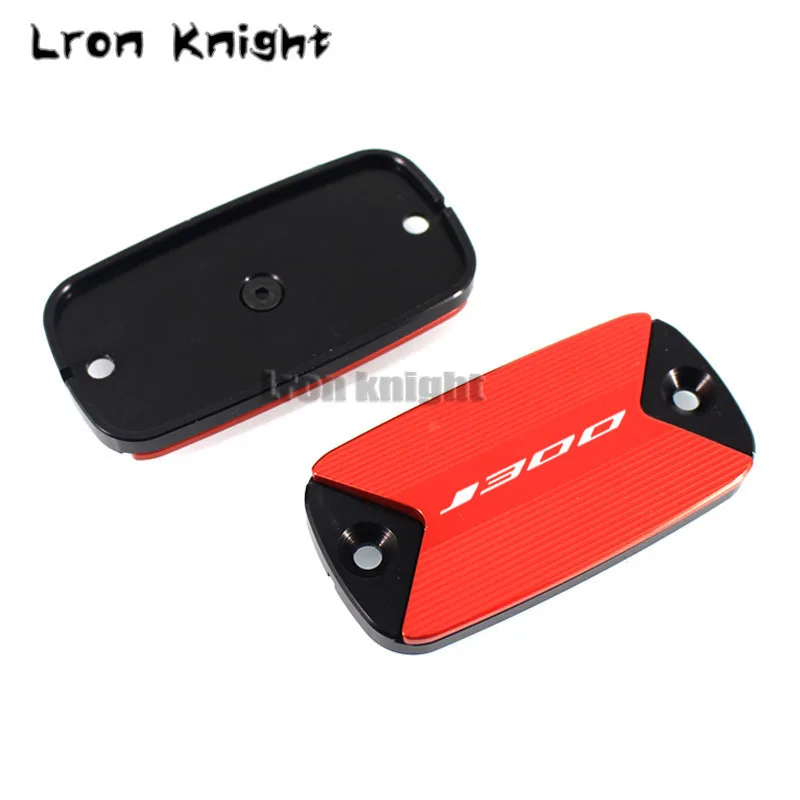 

For KAWASAKI J300 J 300 2014 2015 2016 2017 Motorcycle CNC Aluminum Front Brake Fluid Reservoir Cover Cap