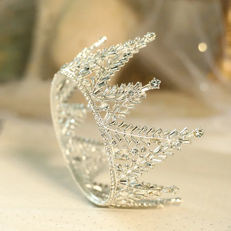 

2020 Super Fairy New Bridal Crown Headdress Temperament Female Eighteen Birthday Crown Wedding hair Accessories