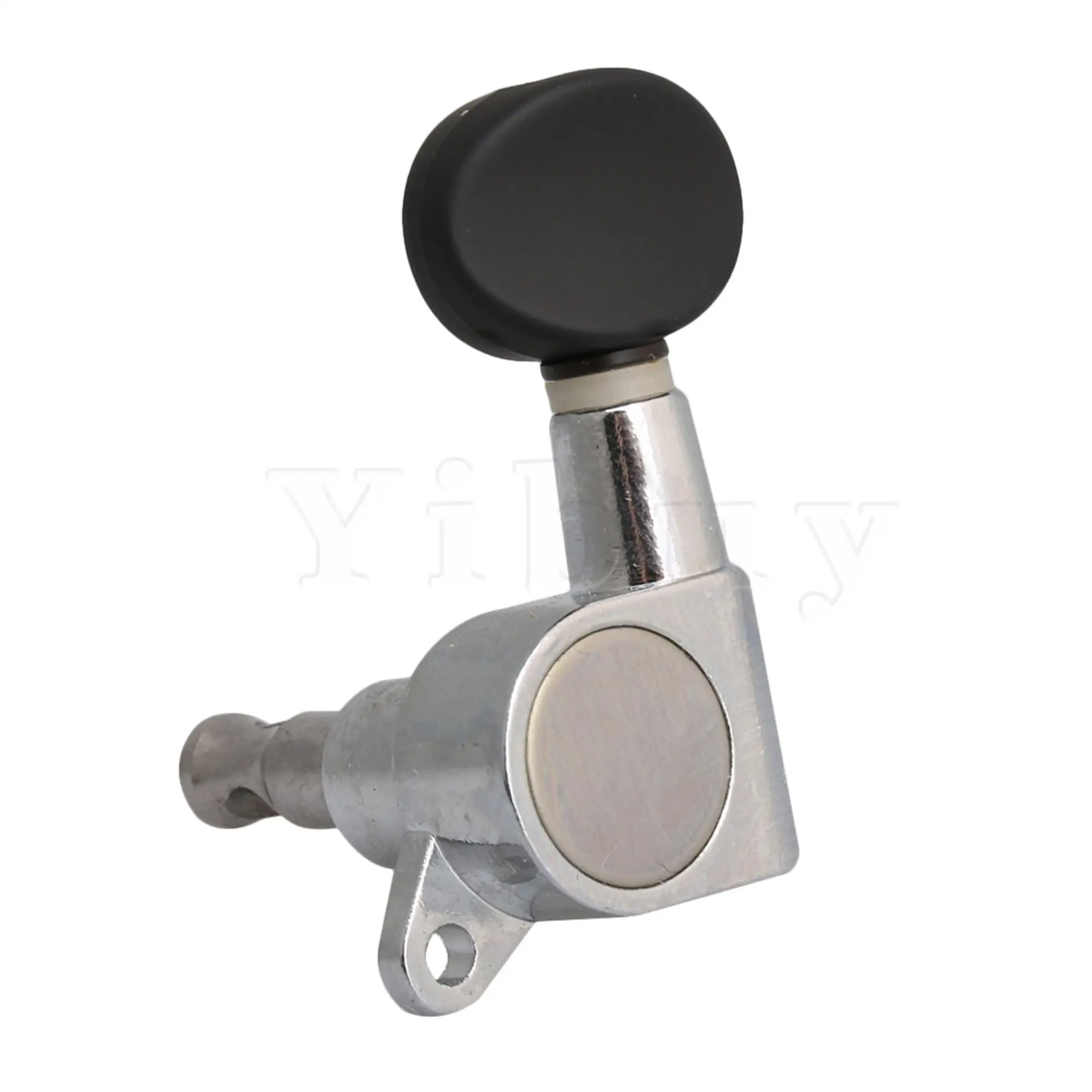Yibuy 4PCS Ukulele 2R2L Chrome geared Machine Heads w/ Mounting Screws | Спорт и развлечения