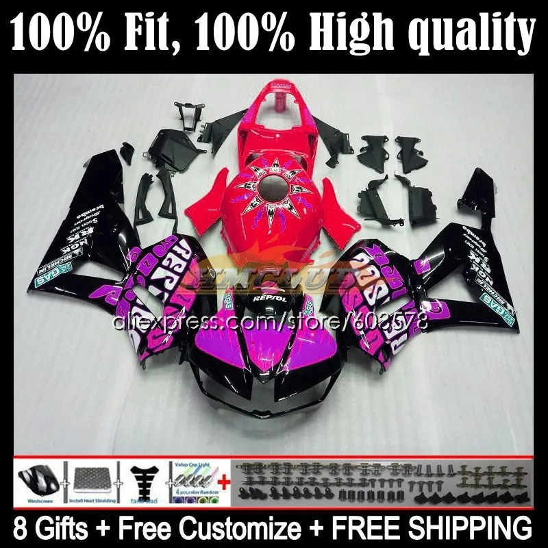

Инъекция для HONDA CBR 600RR 600 RR CBR600 RR F5 13 14 15 16 17 88CL.0 CBR600RR 2013 2014 2015 2016 2017 обтекатель граффити синий