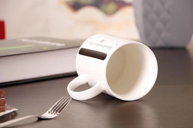 Креативная керамическая кружка с изменением цвета волшебный термометр