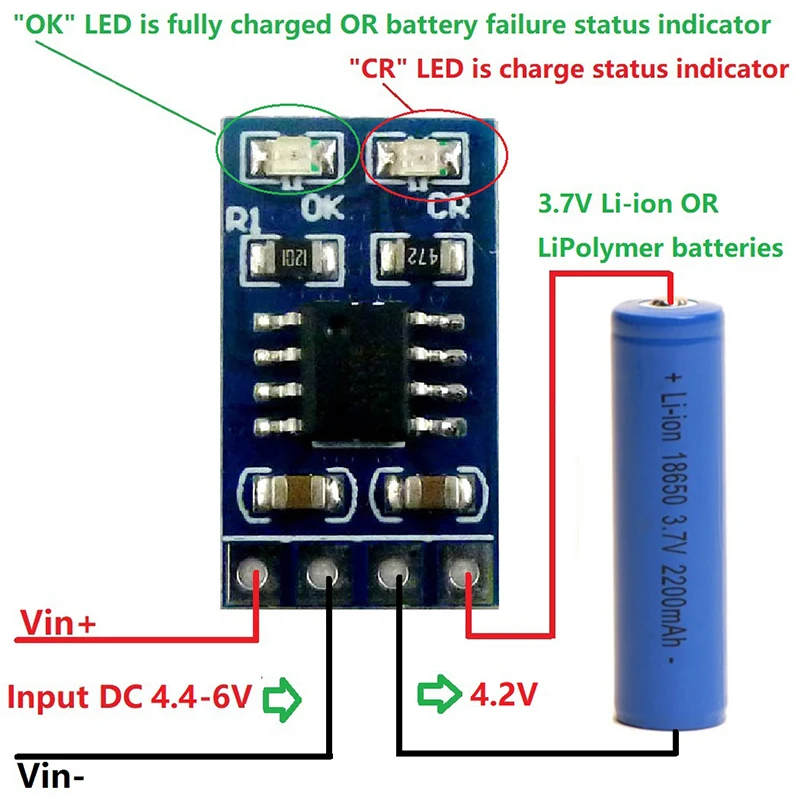 18650 LiPo Li-Ion модуль зарядного устройства литиевой батареи 1A 4 2 V 3 7 MPPT Контроллер