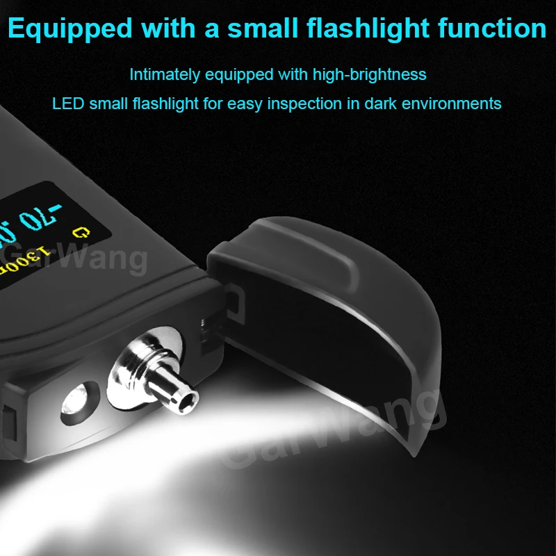 Ftth High Precision Handheld Mini Optical Fiber Power Meter -70 to +3 dBm Fiber Optic Cable Tester -50 to +20 dBm OPM