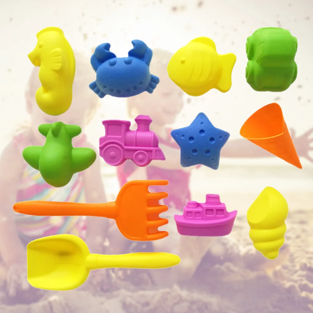 

Indoor Outdoor Non Toxic Children Educational Motion Magic Development Space Sand Mold Set Clay Model Kinetic Play PVC Beach Toy