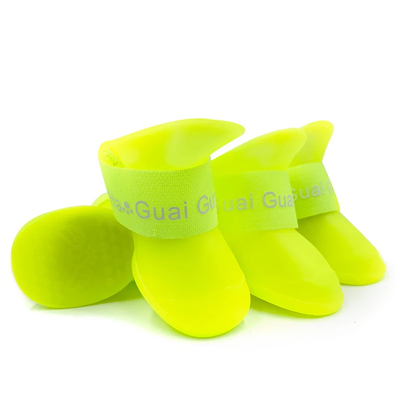 

Summer Waterproof Dog Shoes Anti-slip Soft Rubber Shoe for Dogs S/M/L Small Dog Shoes Pet Cat Socks Puppy Paw Care Boots