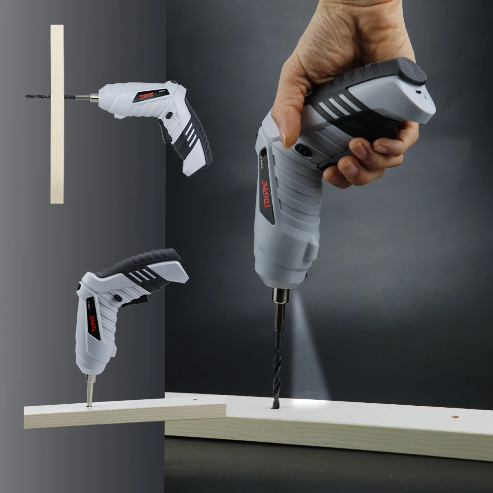 

Electric Screwdriver Mini Screwdriver Set Electric Power Tool 3.6V Lithium Rechargeable Drill Electric Screwdriver Cordless