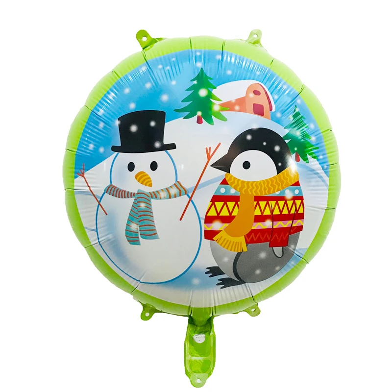 Кофе Рождественские шары рождественские украшения для дома Globos год Navidad фольгированные шары Детские подарки надувные игрушки - Цвет: Кофе