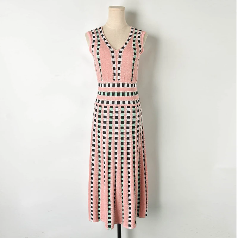 2019 летнее сексуальное платье с v образным воротом без рукавов для женщин взлетно