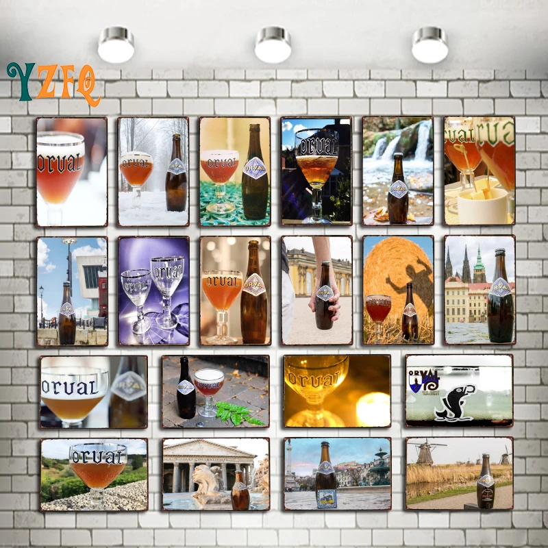 Железная металлическая винтажная настенная панель для дома, мужская пещера, декор для комнаты 30x20 см