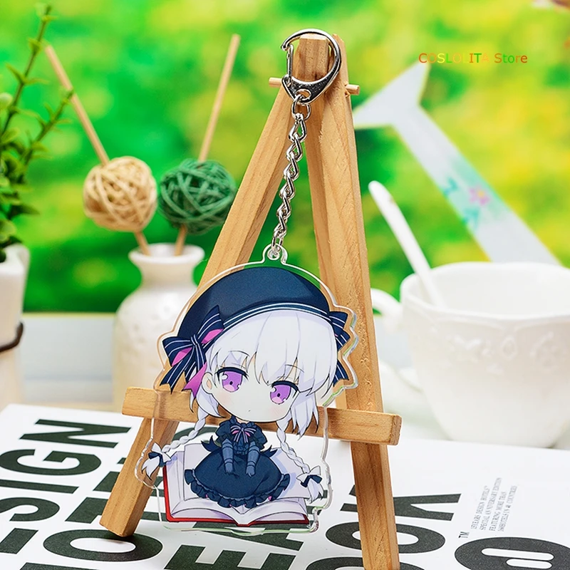 

Anime Fate/Grand Order Saber Iriyasufiru FGO Cute Keychain Cartoon Keyrings Collection School Bag Itabag Pendant Xmas Gifts