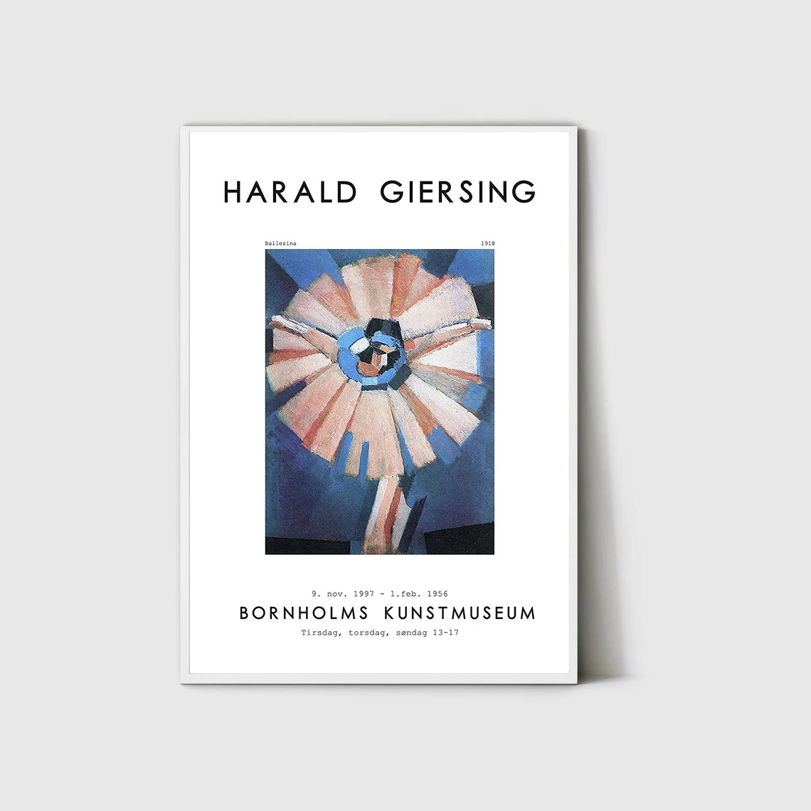 Декор балерины Harald Giersing печать giersing датский художник Датский дизайн