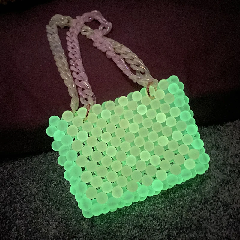 

14mm Rubber Luminous Frosted Colorful Beads For Jewelry Making DIY Handbag Hair Rope Handmade Necklace Pendant Accessories