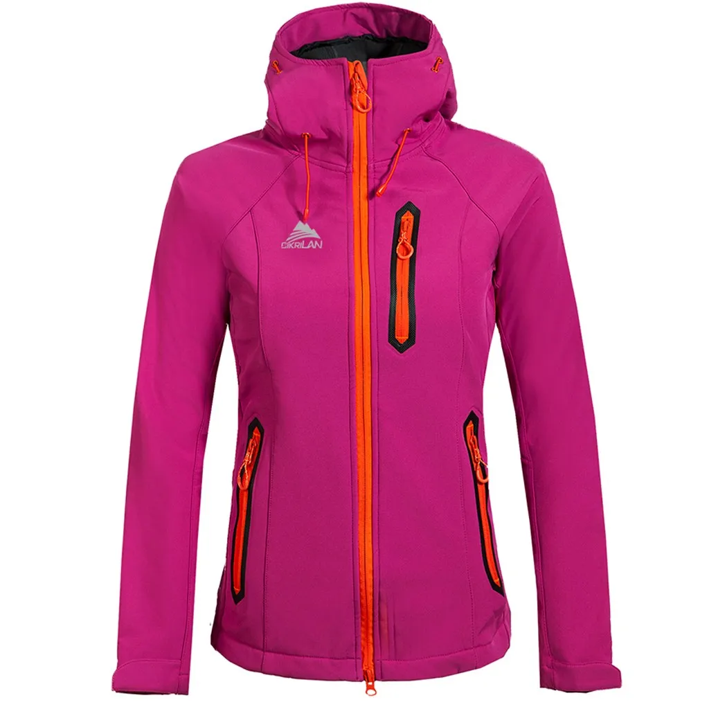 Женская быстросохнущая куртка для походов водонепроницаемая тонкая с защитой от
