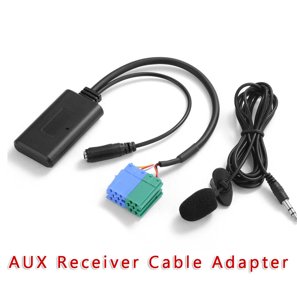 

&1x Microphone AUX Receiver Audio Adapter Cable Bluetooth For Becker For Porsche Radio For Music Lovers MA2254 Module Durable
