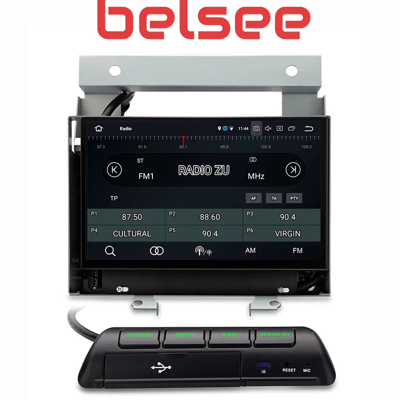 Belsee DSP Восьмиядерный PX5 Ram 4 Гб Android 9,0 автомобильный Радио мультимедийный плеер для land rover freelander 2 gps навигация Сенсорный экран