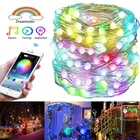 СВЕТОДИОДНАЯ Гирлянда RGBIC, индивидуально Модифицируемый цветной модуль мечты, питание от USB, 5 В, украшение для свадебной вечеринки, Сказочная гирлянда