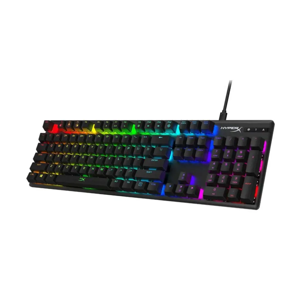 Игровая клавиатура HyperX Alloy Origins (HyperX BLUE switches USB RGB подсветка HX-KB6BLX-RU) | Компьютеры и
