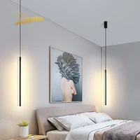 modern led pendant lights lighting suspended nordic loft dimming pendant lamp living room bedroom kitchen hanging lamp fixtures