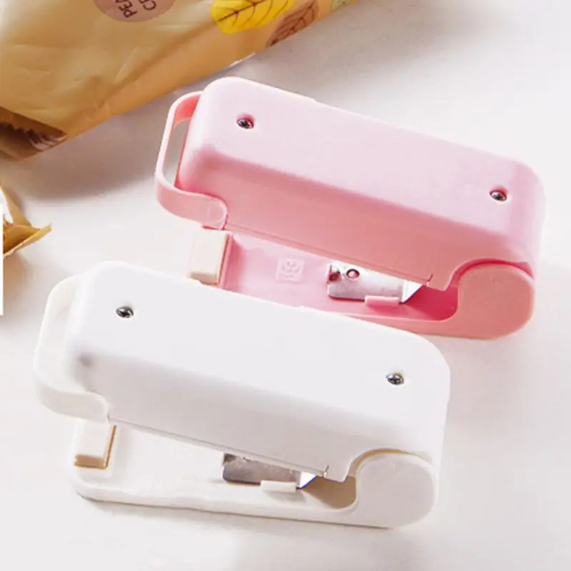 

Portable Hand Pressure Heat Mini Plastic Bag Impluse Sealer Food Packing Tool
