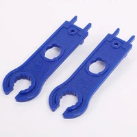 1 pair of photovoltaic connector spanner solar panel connector disconnect tool spanners wrench plastic pocket solar connector