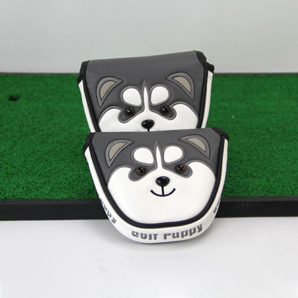 1 шт. Гольф клуб шлем прекрасный Хаски Гольф-Клюшки головных уборов мультфильм