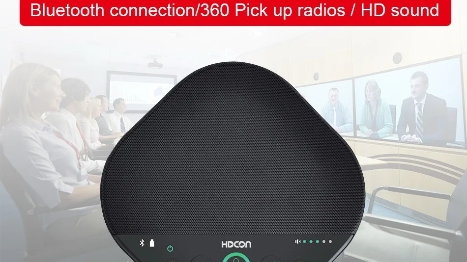 

pe40b portable blue tooth&wireless confer microphon system 360 pickup 6m echo noise canceling microphone conference microphone