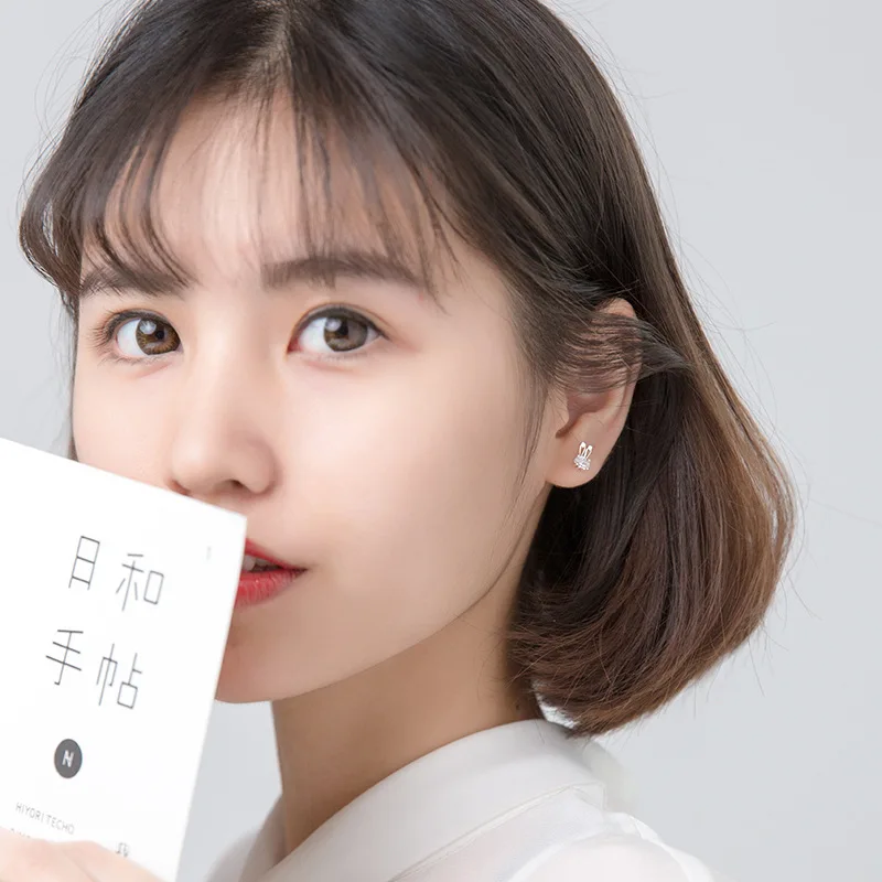 Trustdave 100% 925 Твердый Ювелирные изделия из настоящего стерлингового серебра милый