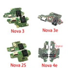 Новинка для Huawei Nova 2S 3 3i 5i 3e 4e 5 Pro USB зарядный порт док-станция зарядное устройство разъем гибкий кабель